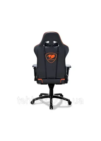 Игровое кресло Armor Black/Orange, Эко-кожа, металлический каркас, черно-оранжевого цвета Cougar (387339165)