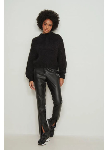 Черный джемпер зима,черный, NA-KD