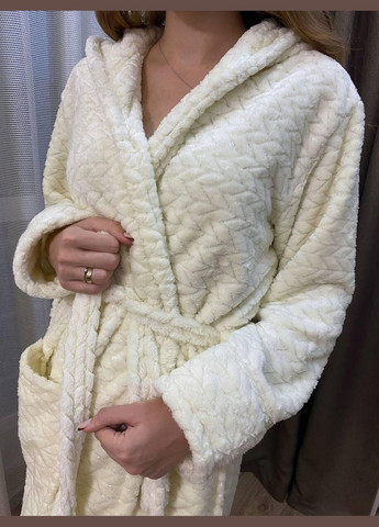 Халат женский велюровый (П4К-post-halat-003-24) No Brand (315734302)