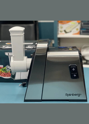 Електром'ясорубка Rainberg RB 2271 3000Вт Електрична м'ясорубка з насадками для ковбаси Jeep (357346809)