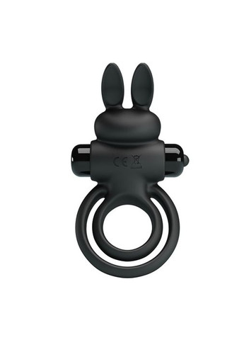 Эрекционное кольцо – Pretty Love Vibrant Penis Ring III Black LyBaile (325685995)