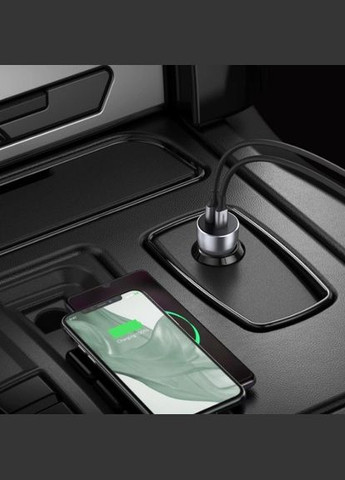 Автомобильное зарядное устройство CD213 USB Type-C PD 3.0 + USB QC 3.0 52.5W (30+22.5) Ugreen (297330739)