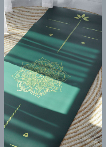 Коврик для йоги - "Asana", серии Comfort, PU + ремень-переноска LIT[h]A (326068449)