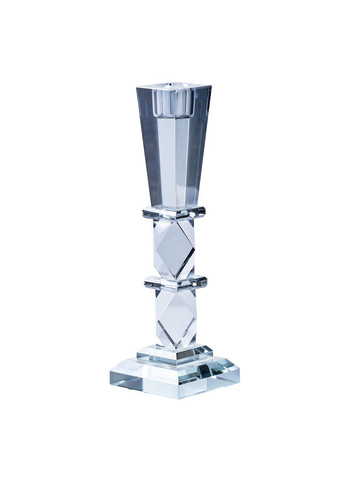 Подсвечник 25 (см) стеклянный высокий на 1 свечу HP36556M TS Kitchen (318315399)