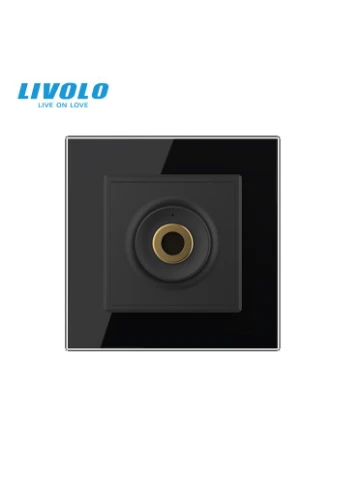 Бездотиковий вимикач 1 сенсор чорний Sense (VL-C7FCU1-2BP) Livolo (371260677)
