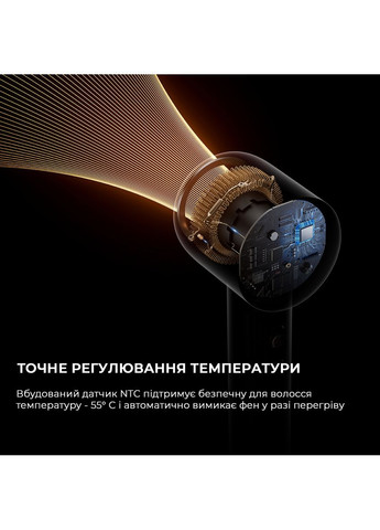 Фен Glory Mix - White AHD18-WH) Dreame (360421601)