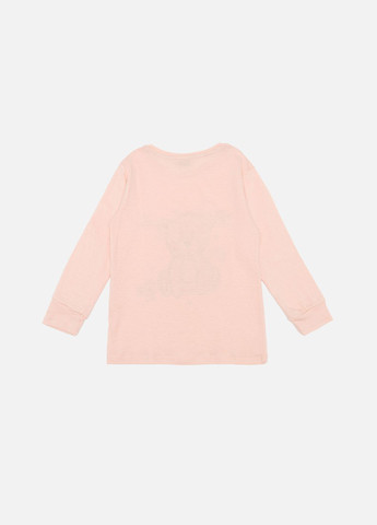 Персикова всесезон піжама для дівчинки колір персиковий цб-00258233 MINI NIGHT