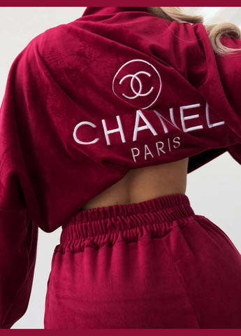 Костюм велюровый Турция,брюки и кофта с вышивкой на спине No Brand (341094438)