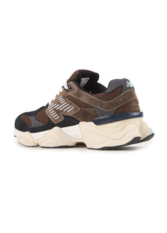Коричневі Осінні кросівки чоловічі new balance No Brand 9060 Brown Black
