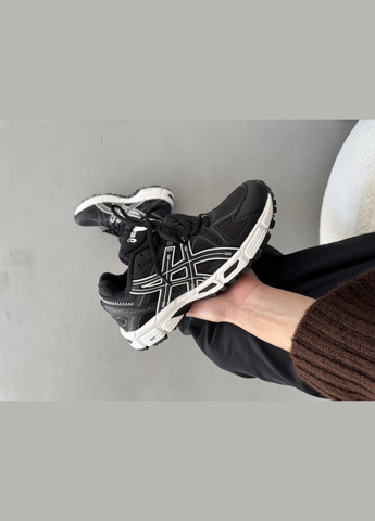 Кроссовки зимние женские Asics Gel-Kahana 8 winter fleece black white | Асикс Гель-Кахана 8 черные белые с флисом No Brand чёрные зима (307827405)