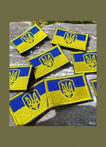 Шеврон Прапор України 3Х5 см No Brand (358705302)