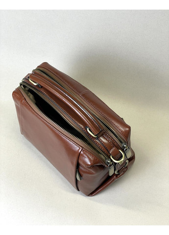 Кожаная сумка женская, средняя, на плечо, с ручкой, кроссбоди, натуральная кожа Genuine Leather Кросбоді (361376964)