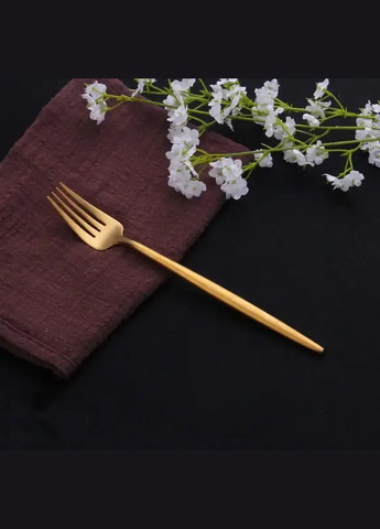 Вилка столовая золотая для кафе, ресторанов, гостиниц REMY-DECOR (293152650)
