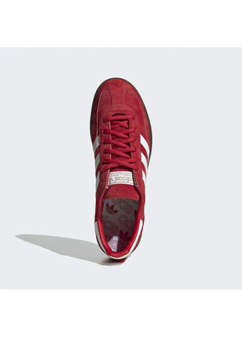 Червоні кросівки чоловічі handball spezial shoes red fv1227 adidas