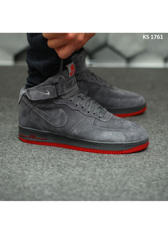 Цветные демисезонные кроссовки мужские nike air force 1 07 high найк аир форс 1 премиум No Brand