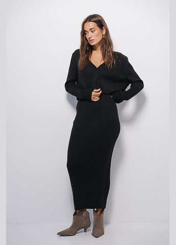 Женский вязаный костюм с юбкой и кардиганом Arjen (301012804)