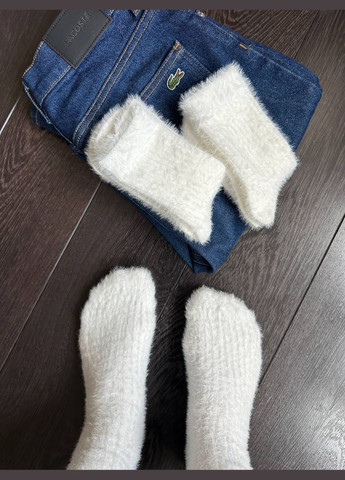 Білі шкарпетки жіночі однотонні (307837873)