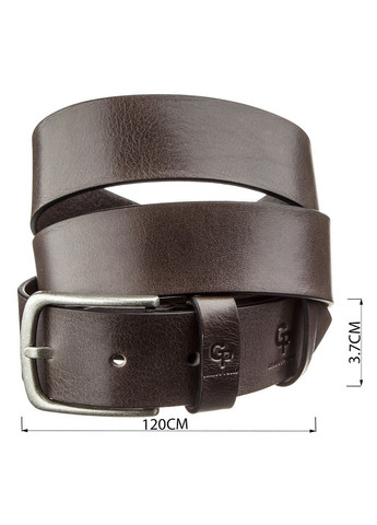 Ремень мужской с круглой пряжкой Grande Pelle капучино (sku_11271) No Brand (327819662)