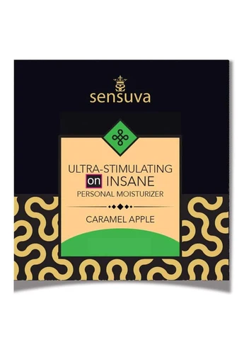 Пробник збудливий лубрикант Ultra-Stimulating On Insane Caramel Apple (6 мл) Sensuva (315014226)