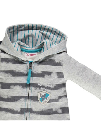 Комбинезон детский трикотажный 193BBFU004-804 серый Brums (322169763)