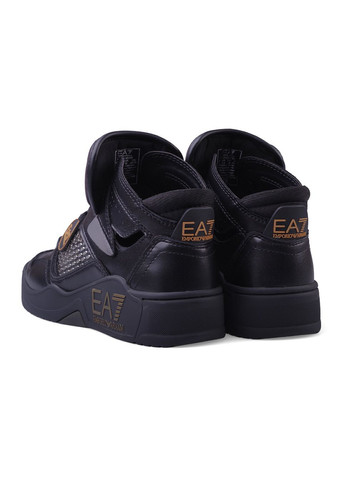 Черные полусапоги женские ARMANI EA7