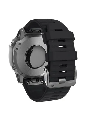 Ремінець до смарт-годинника (ARM60796) ArmorStandart Silicone 22mm для Garmin Fenix 5/6 Black (401514306)