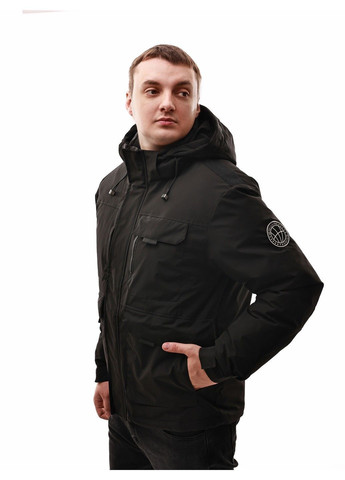 Черная куртка зимняя мужская Fashion