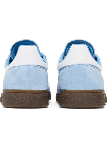 Голубые кроссовки handball spezial light blue gum - bd7632 37 - 23.5 см No Brand