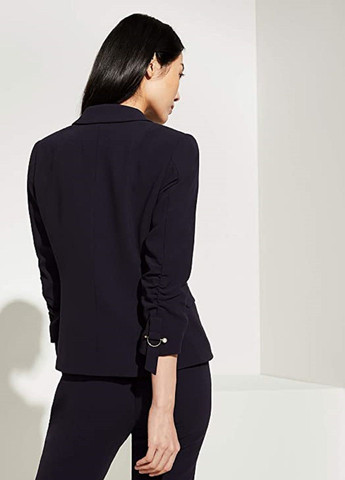 Темно-синий женский жакет Comma однотонный - всесезон