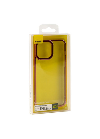 Чохол Glitter Phone Case для iPhone 13 Pro Max ARMC001104 Pink Baseus Apple iPhone 13 Pro Max 2021 (335874381)
