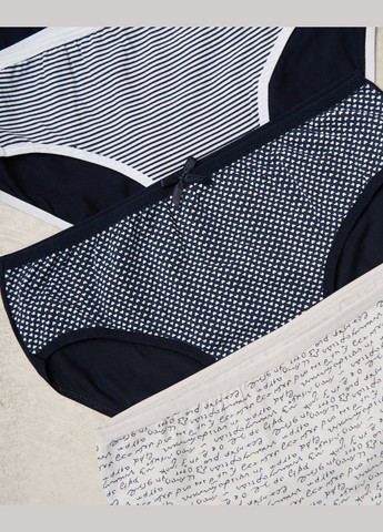 Набор женских трусиков неделька батал - 7 шт Nicoletta (340276983)