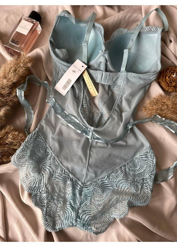 Боді-білизна жіноче 2153 блакитний Porlloma (315049895)