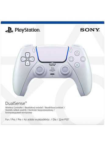 Геймпад PlayStation 5 Dualsense BT Chrome Pearl (1000044472) Sony (307355393)