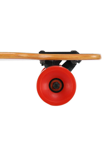 Лонгборд Бордволкінг Boardwalking з канадського клена SK-907 Чорний-червоний SP-Sport (322319036)