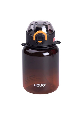 Пляшка для води багаторазова 700 мл пляшечка з трубочкою для спорту та школи 16.5 см Синя HP-14-32B Yiwu (370973970)