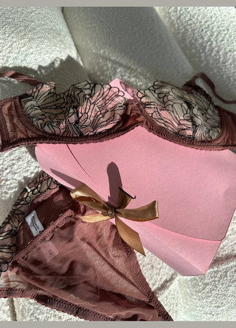 Темно-бежевий демісезонний ніжний комплектик Vakko