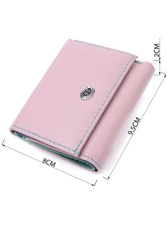 Женский кошелек с монетницей на магните из натуральной кожи бежевый (sku_19503) No Brand (328218711)