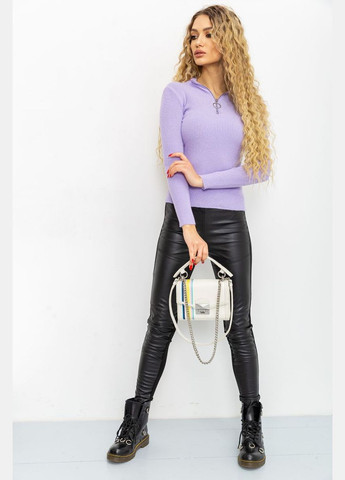 Кофта жіноча на блискавці в рубчик, колір червоний, Ager (288750959)