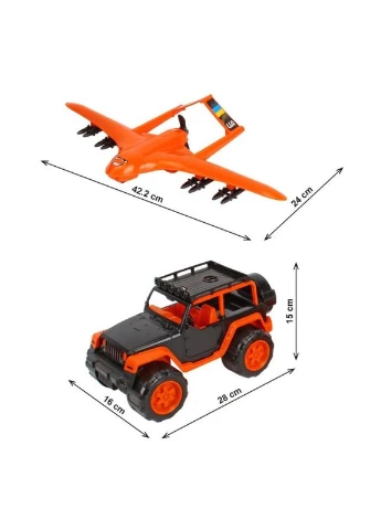 Игровой набор транспорта "Внедорожник и Беспилотник" 0853TXK No Brand (380064750)