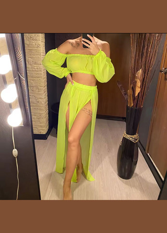 Пляжний комплект топ та парео Trendy (333691224)