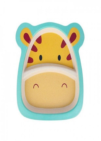 Бамбуковий набір дитячого посуду ECO friendly product 5 предметів Жирафа VTech (303626942)