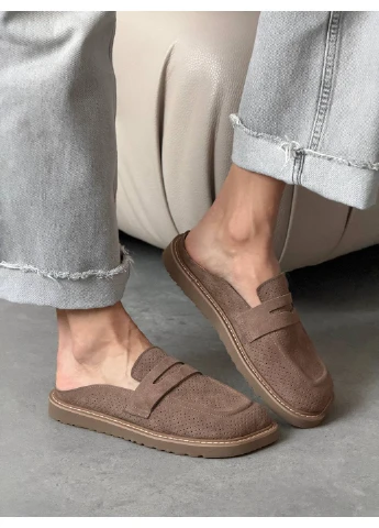 Замшеві мюлі No Brand (395114190)