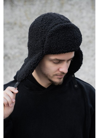 Шапка ушанка Теди Celebrity Black Without (363021013)