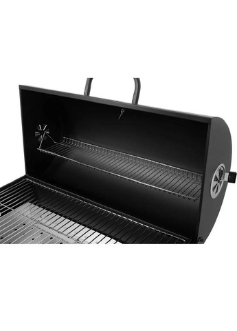 Гриль мангал барбекю с крышкой решеткой полочкой градусником на колесах для сада дачи отдыха на природе (477072-Prob) Unbranded (294050680)