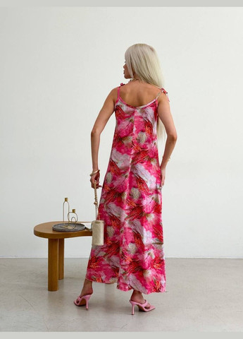 Летний женский женское платье макси Style Point с абстрактным узором