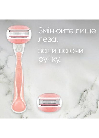 Станок для гоління Venus ComfortGlide Spa Breeze жіночий з 2 змінними картриджами Gillette (369941453)