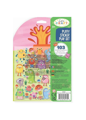 Розвиваючий набір Фантастичні світи Монстр паті () Let's Craft PSB002 (370021874)