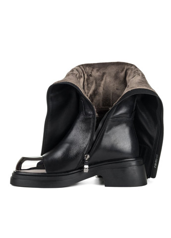 Черные осенние ботфорты (1720ц) Mantyyra