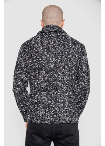 Чорний демісезонний светр чоловічий, колір чорний, 214r10303 Ager