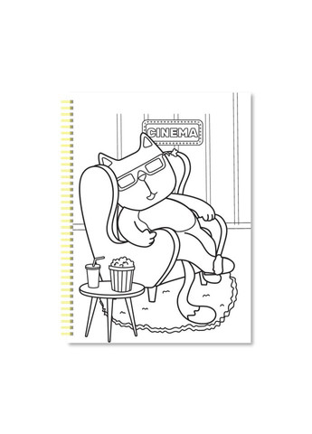 Дитяча розмальовка з олівцями "Coloring fun" НТ 39 03, 24 аркуши Апельсин (363203858)